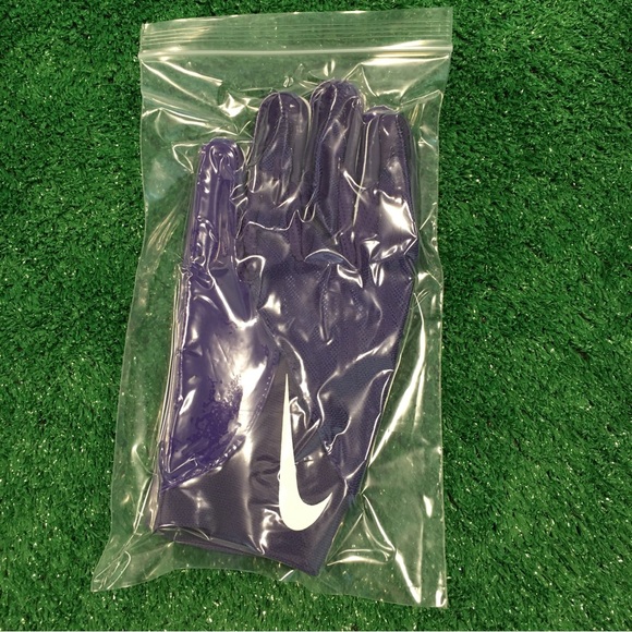 NEW NIKE VAPOR KNIT 4.0 WR FOOTBALL GLOVES LARGE - Picture 4 of 5